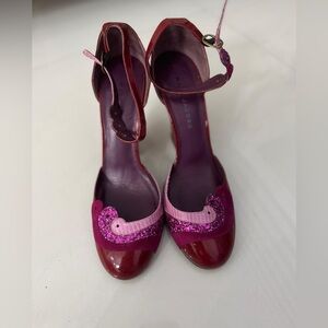 Marc Jacobs Red and Pink Heels